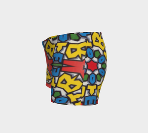 Life Rocketed Graffiti shorts