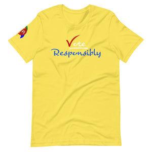 Life Rocketed vote t-shirt