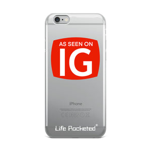 Life Rocketed iPhone case