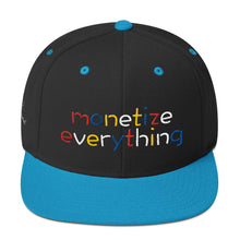 Load image into Gallery viewer, Life Rocketed Monetize Everything Snapback Hat