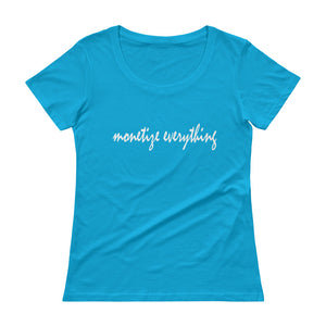 Life Rocketed's Monetize Scoopneck T-Shirt for women