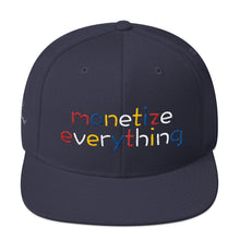 Load image into Gallery viewer, Life Rocketed Monetize Everything Snapback Hat